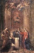 PEREDA, Antonio de St Dominic oil